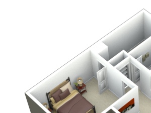 Pleasant Woods Oak 3D Floor Plan Pleasant Woods Oak 3D Floor Plan